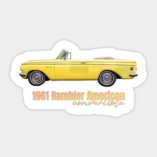 1961 Rambler American Convertible Sticker